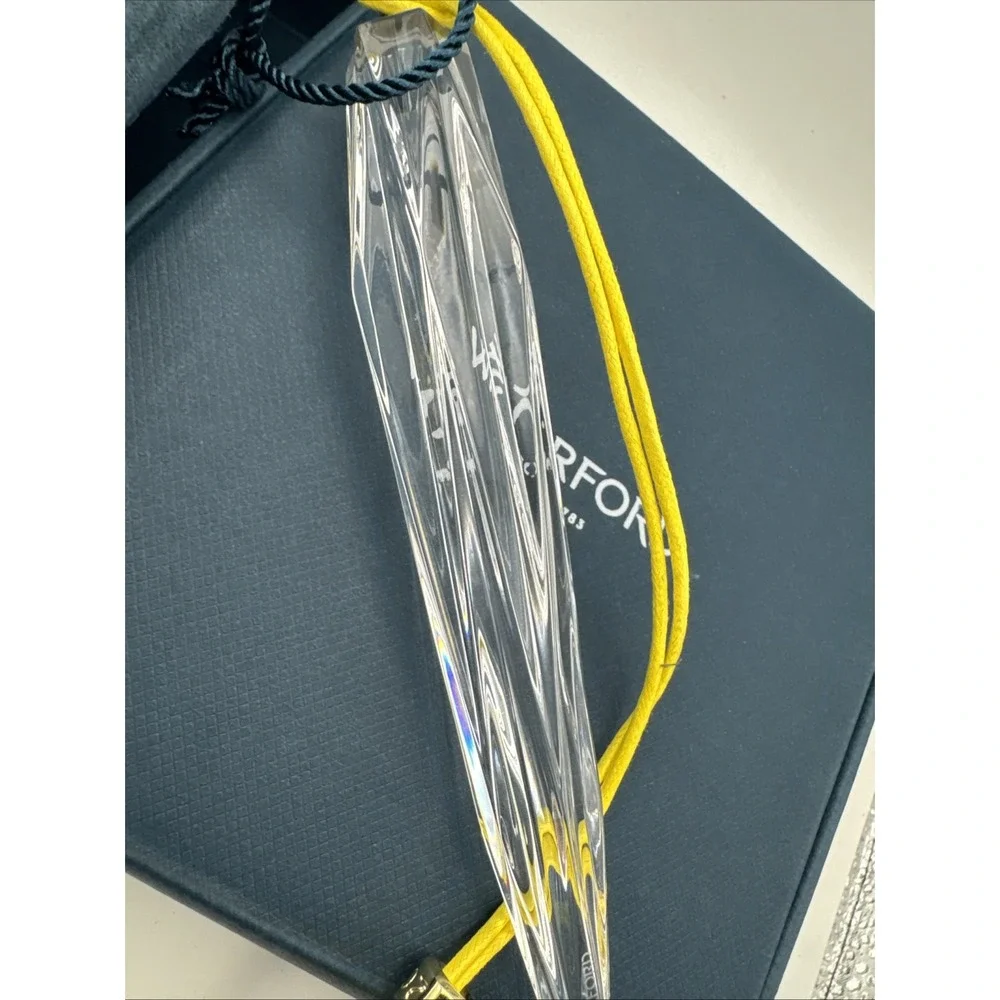 Waterford Icicle Christmas Ornament 2024 Annual Crystal 1071513